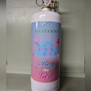 2Pack Work Keep Gender Reveal Extinguisher 2lbs Blue